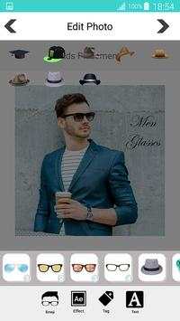 Men sunglasses editor screenshot 5