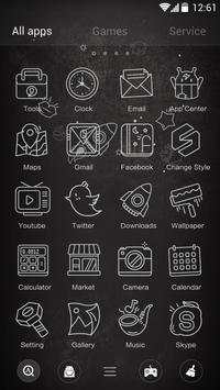 Powder GO Launcher Theme screenshot 2