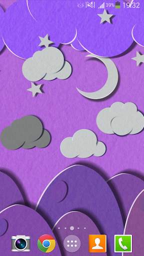 Paper Sky Live Wallpaper screenshot 5