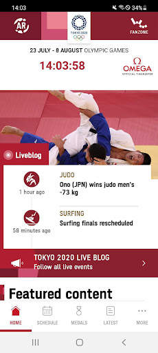 Olympics screenshot 1