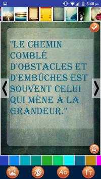 Citations inspirantes Français 7 تصوير الشاشة