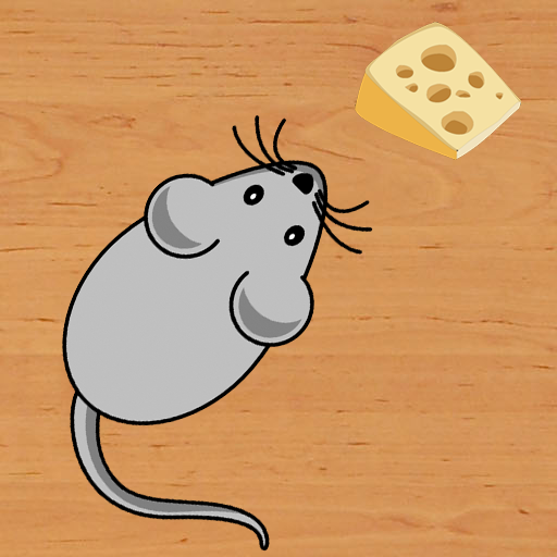 Mouse and cheese icon