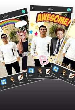 KPOP Selfie Camera-Pro screenshot 2