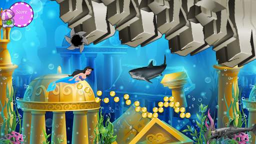Mermaid Shark Attack screenshot 5
