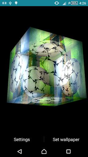 Ball Cube Live Wallpaper screenshot 5
