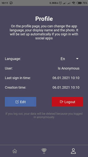 Quiz App Celebrities screenshot 4