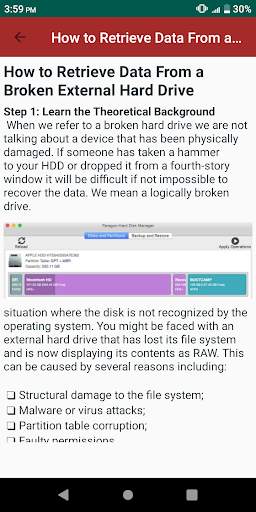 Recover Corrupted SD Card Guide screenshot 3
