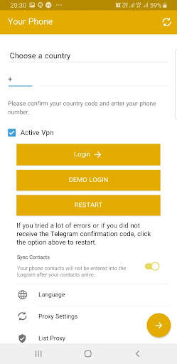 Lux Gram Messenger screenshot 2