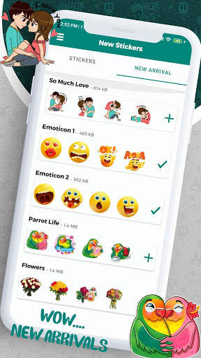 3d Stickers - New Stickers for Whatsapp 2020 screenshot 2