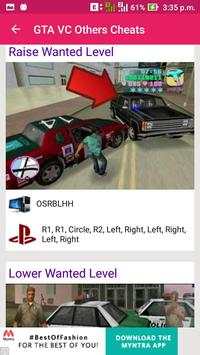 Cheats for GTA VC screenshot 6
