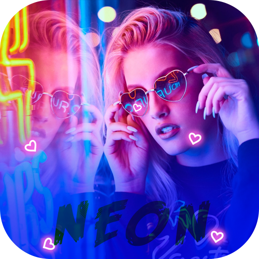 Neon Colorful Photo Editor icon