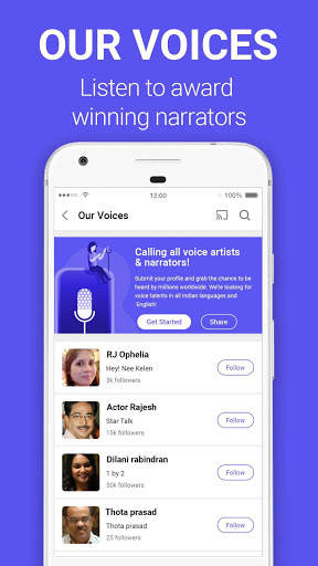 Vaarta - Hindi podcasts Tamil Telugu stories shows screenshot 6