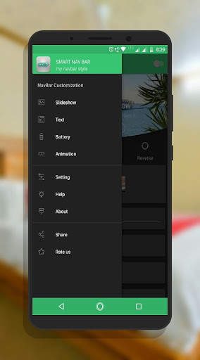 Smart navigation bar - navbar slideshow screenshot 15