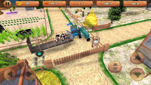 Tractor Farm Driving Sim 3D screenshot 4