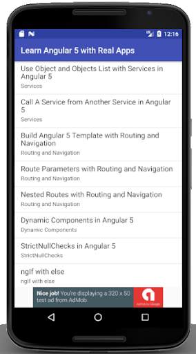 Learn Angular 5 with Real Apps screenshot 3