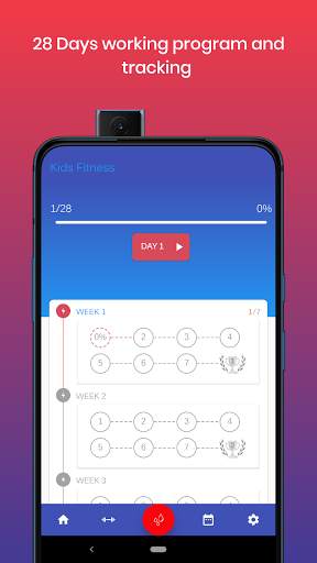 Kids Fitness - Exercises For Kids & Yoga For Kids screenshot 6