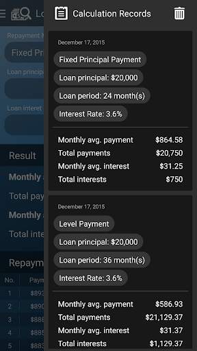 Loan Calculator screenshot 5