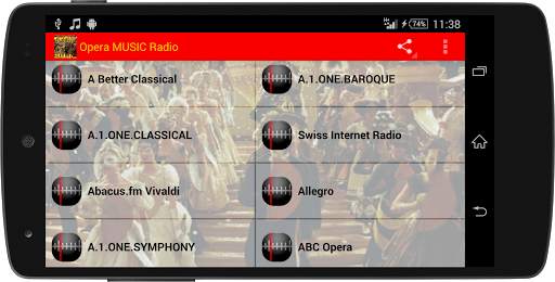 Opera MUSIC Radio screenshot 4