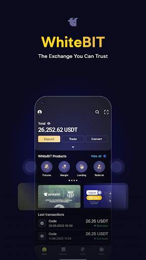 WhiteBIT – buy & sell bitcoin screenshot 2