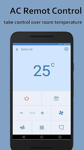 Universal AC Remote Control Mobile Simulator screenshot 2