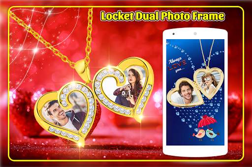 Locket Dual Photo Frame screenshot 1