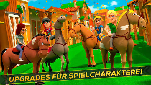 Pferde Reiten Jockey – Gratis-Rennspiel Simulator screenshot 6