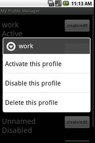 My Profile Manager screenshot 4