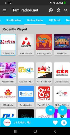 Tamil FM Radio Online tamil songs Tamilradios.net screenshot 5