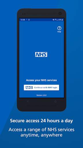 NHS App screenshot 1