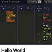 webmaker - play with HTML, CSS , JSS codes 9.2