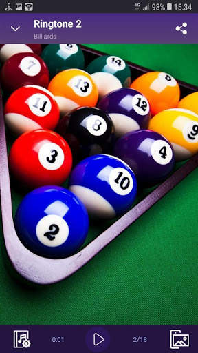 Billiards - RINGTONES and WALLPAPERS screenshot 6
