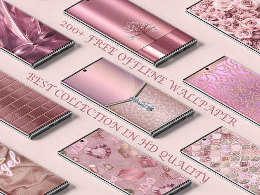 Rose Gold Wallpaper HD screenshot 1