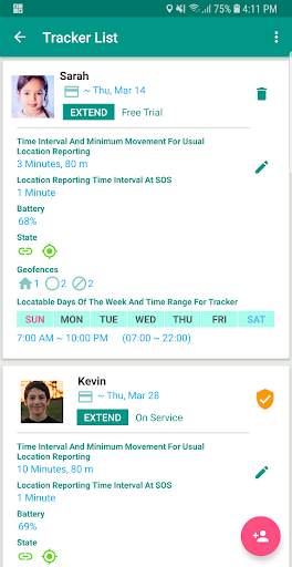 GeoFamily: Location Tracking screenshot 7
