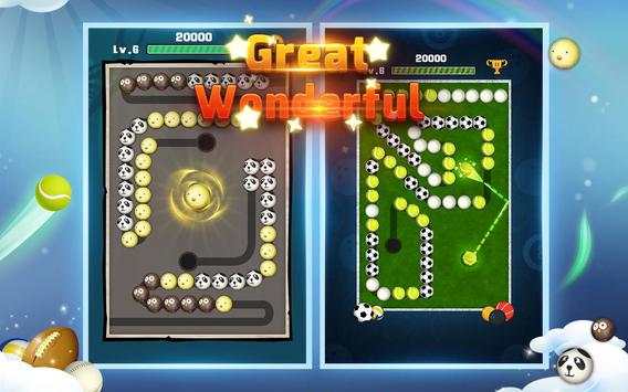 Ball Puzzle - Game Marmer & Bubble Shooter Gratis screenshot 8