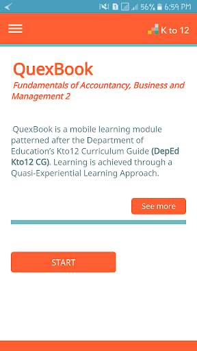 Accountancy, Bus. & Mngt. (ABM) 2 -  QuexBook PRO screenshot 1