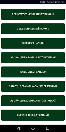 Polis Kanun ve Yönetmelikler скриншот 2