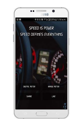 Speedometer GPS - DigiHUD, Trip Meter, Odometer screenshot 1