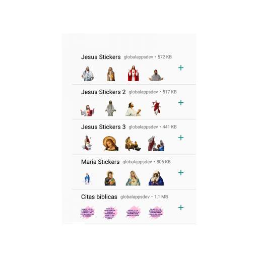 Jesus christ stickers for whatsapp 😍 screenshot 7