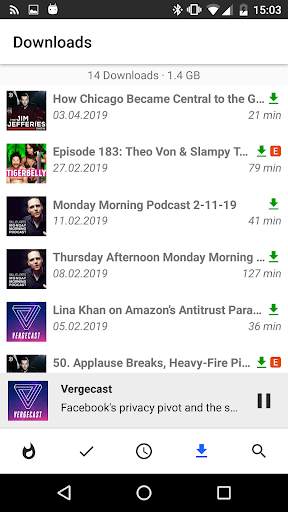 pdcst - Simple Podcast Player screenshot 3