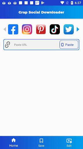 Grap Social Downloader screenshot 1