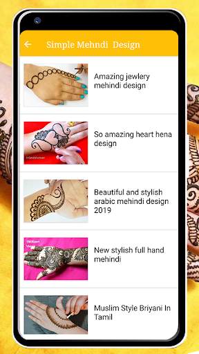 Mehndi Design Latest | Videos screenshot 3