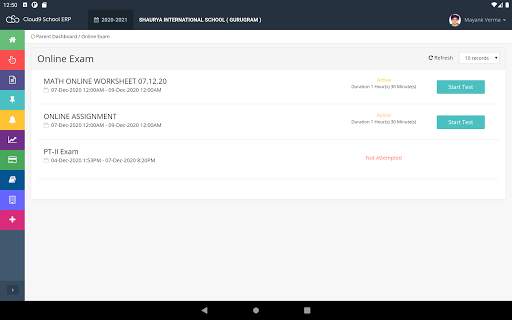 Cloud9 School App screenshot 22