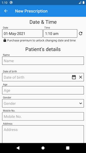 Prescription Maker screenshot 2