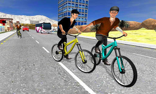 Bicycle Racing Stunt Game 2017 screenshot 4