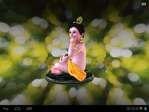 3D Little Krishna Live Wallpaper screenshot 17