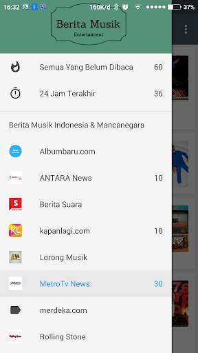 Berita Musik screenshot 1