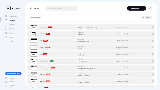 AIScreen Signage Player screenshot 9