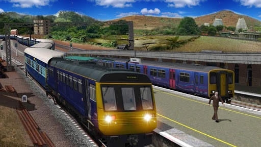 Indian Train Simulator 2018 Train Driving Games 3D 6 تصوير الشاشة