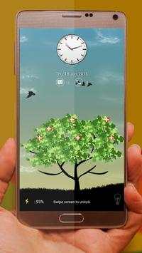 Lock Screen App Tree Animated screenshot 1