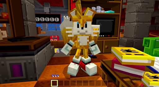mod sonic for Minecraft PE screenshot 1